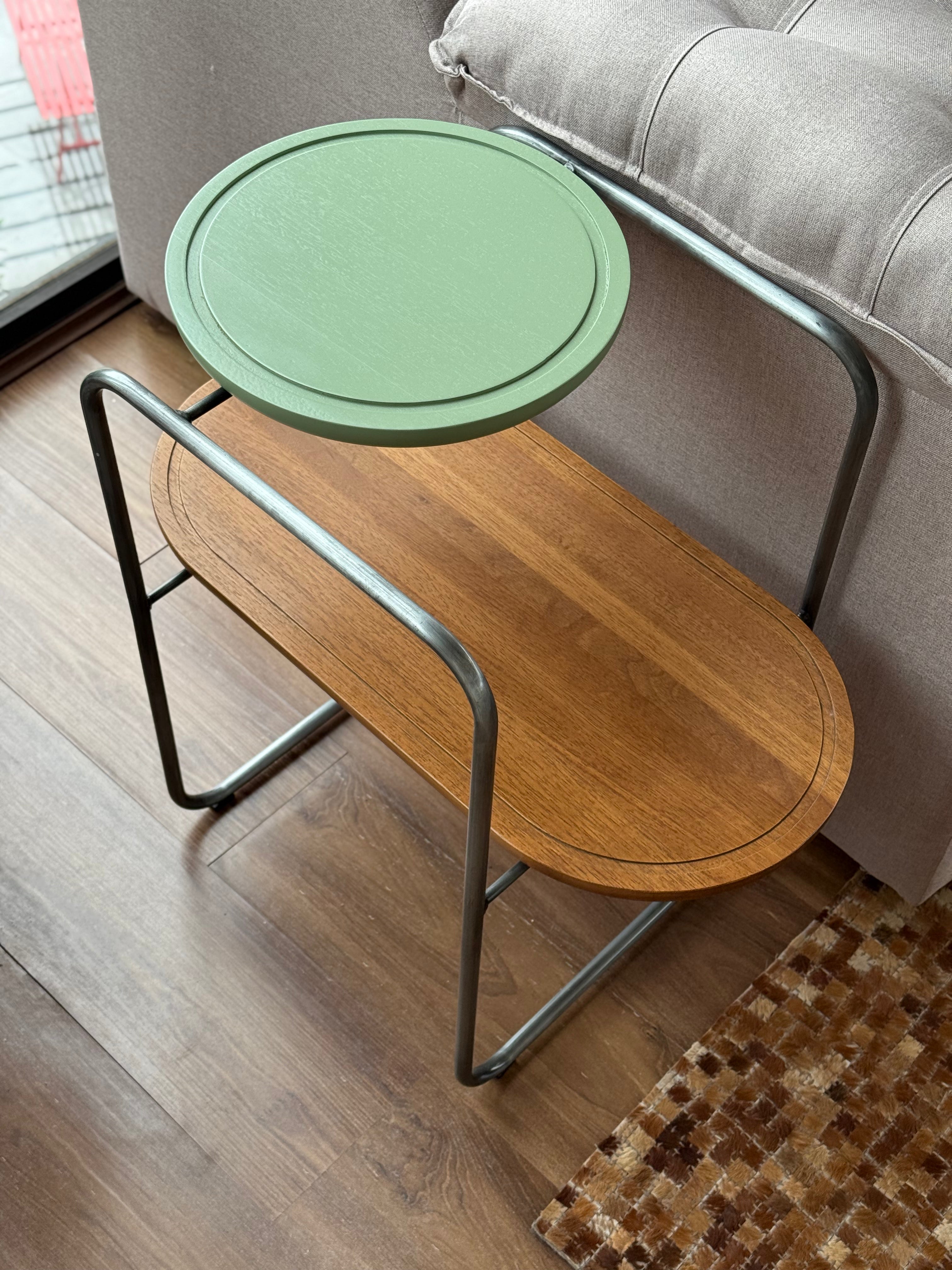 Mesa lateral Faces verde