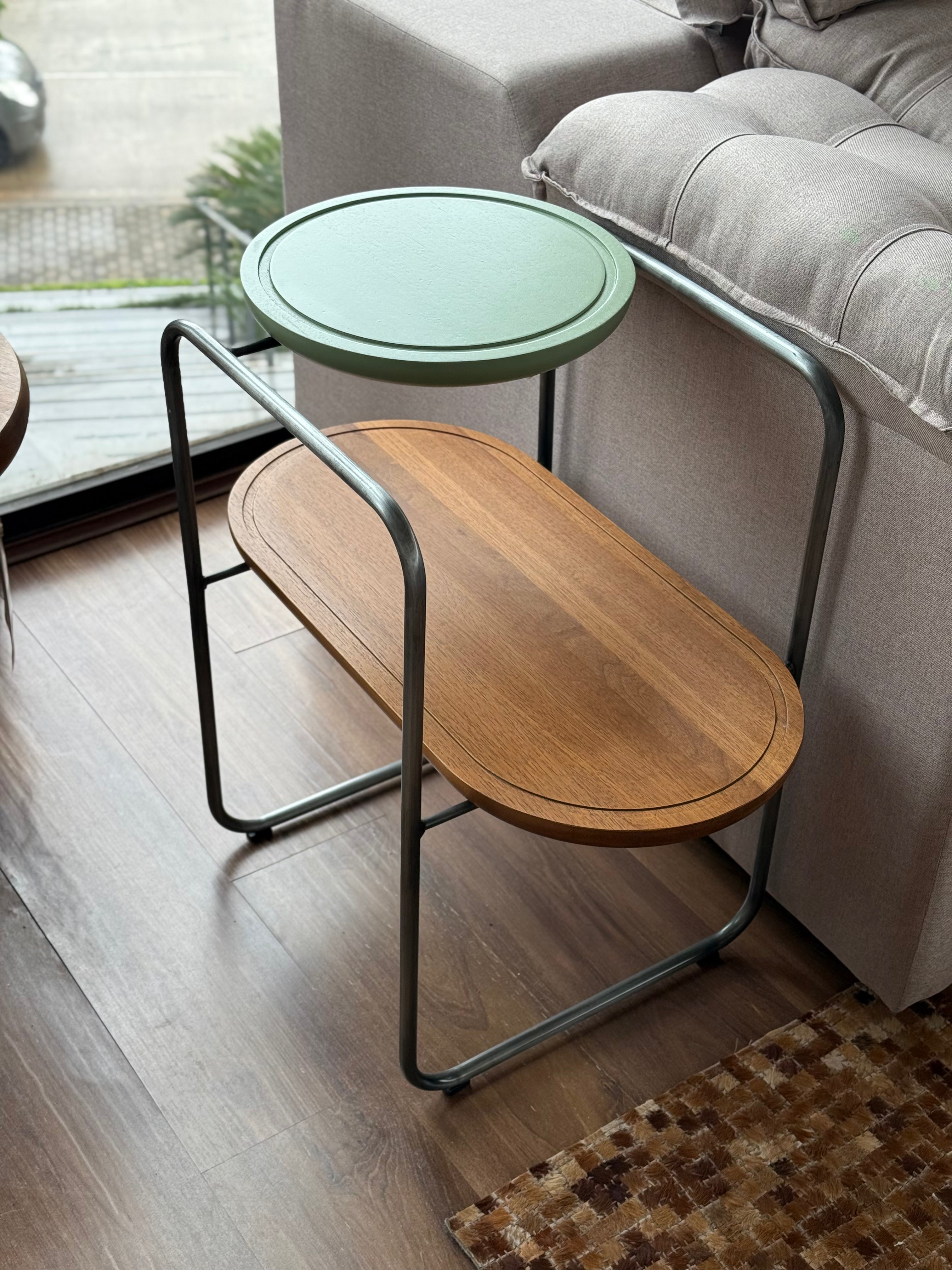 Mesa lateral Faces verde