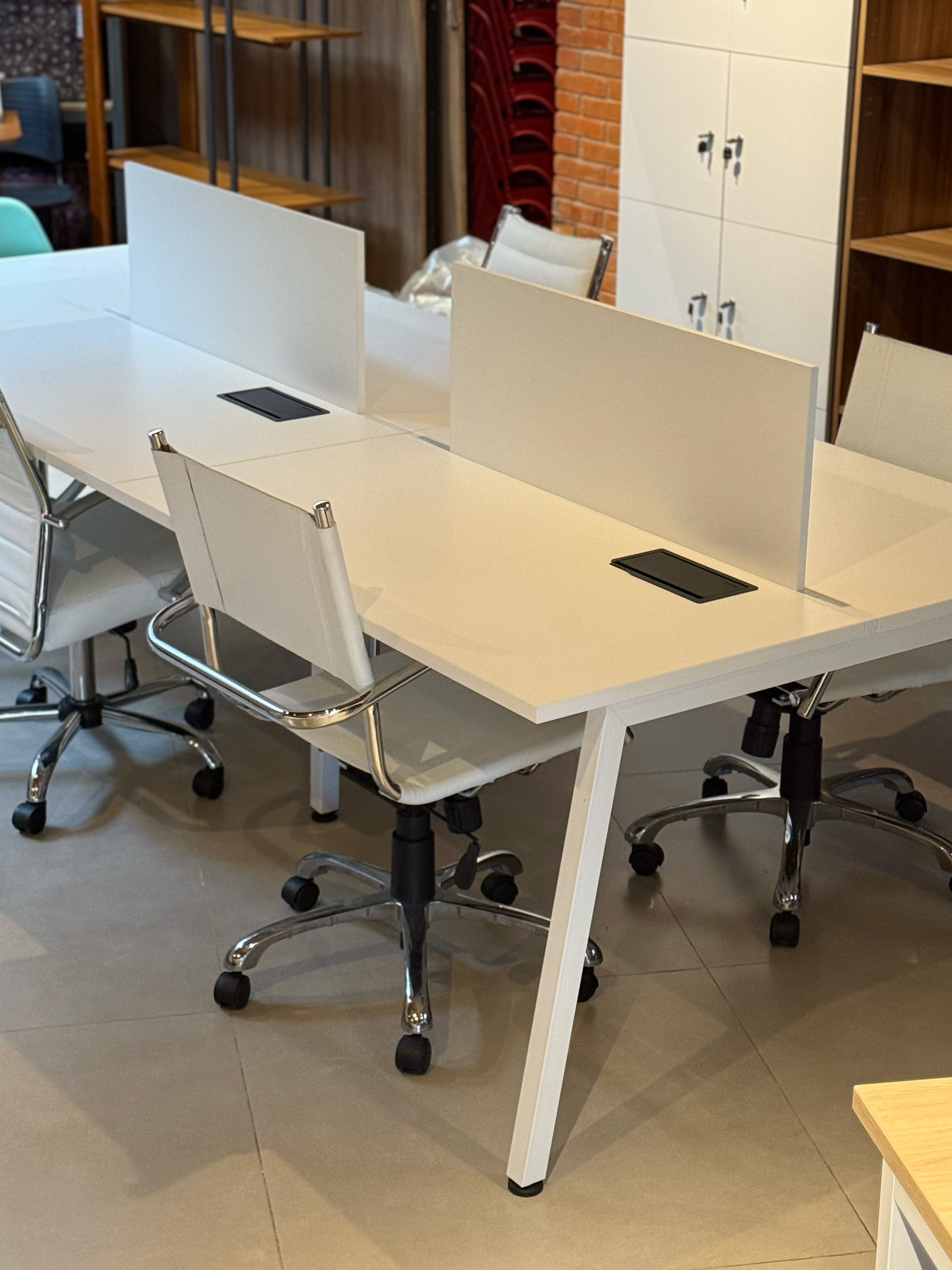 Estacion de trabajo Express blanca